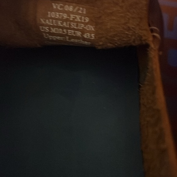 Olukai deck shoe leather new never worn - Picture 2 of 4